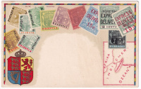 Лот 2539 - Германия - Открытка - Почтовые марки Мадагаскара