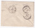 Лот 0756 - 1875 г.  Международное письмо из Одессы в Италию, франк. марками №18 и №20