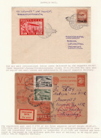 Лот 1245 - Цеппелиная почта. Лист выставочной коллекции