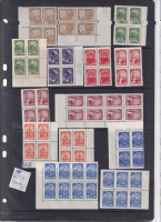 Лот 1228 - Набор марок из серий №2425-2432, 3328-3339, 3544-3555, **, квартблоки, разновидности