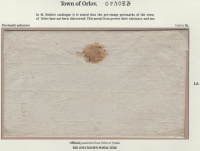 Лот 0580 - 1823... Письмо из Орлова в Вятку