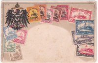 Лот 2541 - Германия - Открытка - Почтовые марки Немецкой Юго-западной Африки