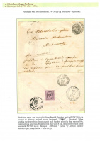 Лот 0601 - 1877. Бежецкий Уезд. Раннее земское почтовое отправление.