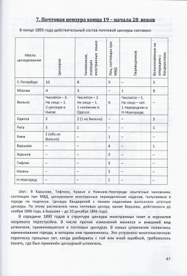 Лот 0730 - Л. Ратнер. Цензура иностранных печатных изданий, полученных почтой России