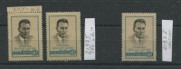 Лот 1161 - 1958. №2197 II (размер 20,5х31,2) - два цвета (чёрный и чёрно-серый)