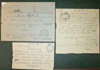 Лот 0419 - 1933-1934. Дудинка (Сибирский Край), три вида штемпелей Дудинки