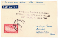 Лот 0106 - 1939. Авиа почта. Бельгийское Конго - Урунди