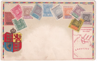 Лот 2533 - Германия - Открытка - Почтовые марки Британской Гвианы