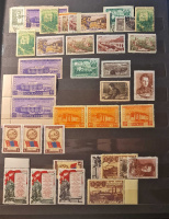 Лот 1164 - Коллекция марок 1951-1955, **/*/гаш.