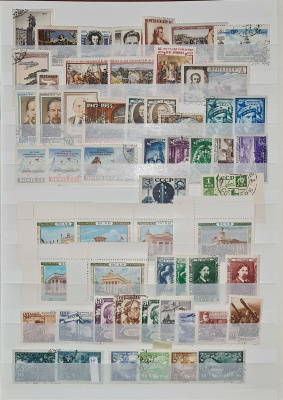 Лот 1125 - Альбом марок СССР, гаш.