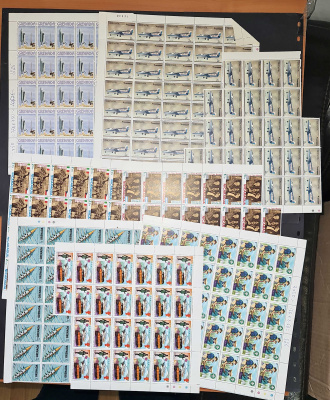 Лот 1128 - Большой объём марок для наборчиков:Карибские острова и тд...
