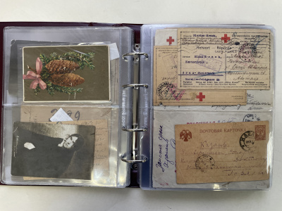 Лот 0484 - Коллекция история почты Забайкальской области в альбоме (89 шт)