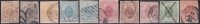 Лот 0049 - 1859 г., Люксембург - кат. Mich. №3-6a,6b-11, кат. 2915€, гаш.