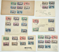 Лот 0084 - 1944-1945. Фалклендские острова, 6 отправлений