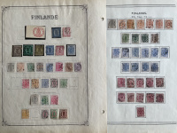 Лот 1344 - Старинная коллекция марок Финляндии