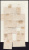Лот 0722 - Вольский уезд. Шм.1 - реконструкция листа (13 марка Шм. 1М - без синего кружка в левом нижнем углу в тройке, без просечки)