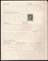 Лот 1155 - Тульчин №1+ Черкассы ( некаталогизированно ) на коллекционном листе (СТАРИННАЯ коллекция)