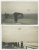 Лот 0237 - 1910. Полёты И.М. Заикина, М. Сципио дель Кампо, М. Ефимов 12.10 - 24.10.1910 года (две редкие фото открытки)