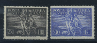 Лот 0177 - 1948. Ватикан. №147-148, **, кат.= 750 евро