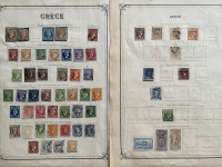 Лот 1345 - Старинная коллекция марок Греции