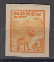 Лот 0031 - Проба в неутверждённом рисунке к выпущенной марке №105, *, 1937 г